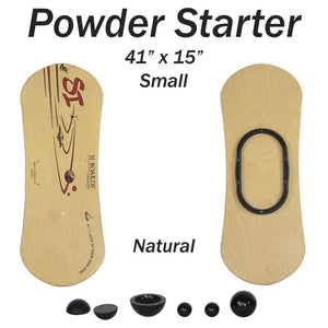 POWDER STARTER 8 IN 1 | Large Board / Adjustable Rail Hybrid | Economy Starter | 41" x 15"